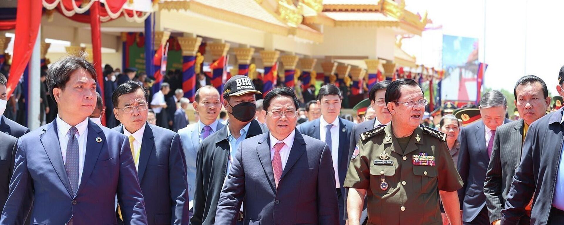 Thủ tướng Phạm Minh Chính dự Lễ kỷ niệm 45 năm “Con đường tiến tới đánh đổ chế độ diệt chủng Pol Pot” của Thủ tướng Campuchia Hun Sen - Sputnik Việt Nam, 1920, 20.06.2022