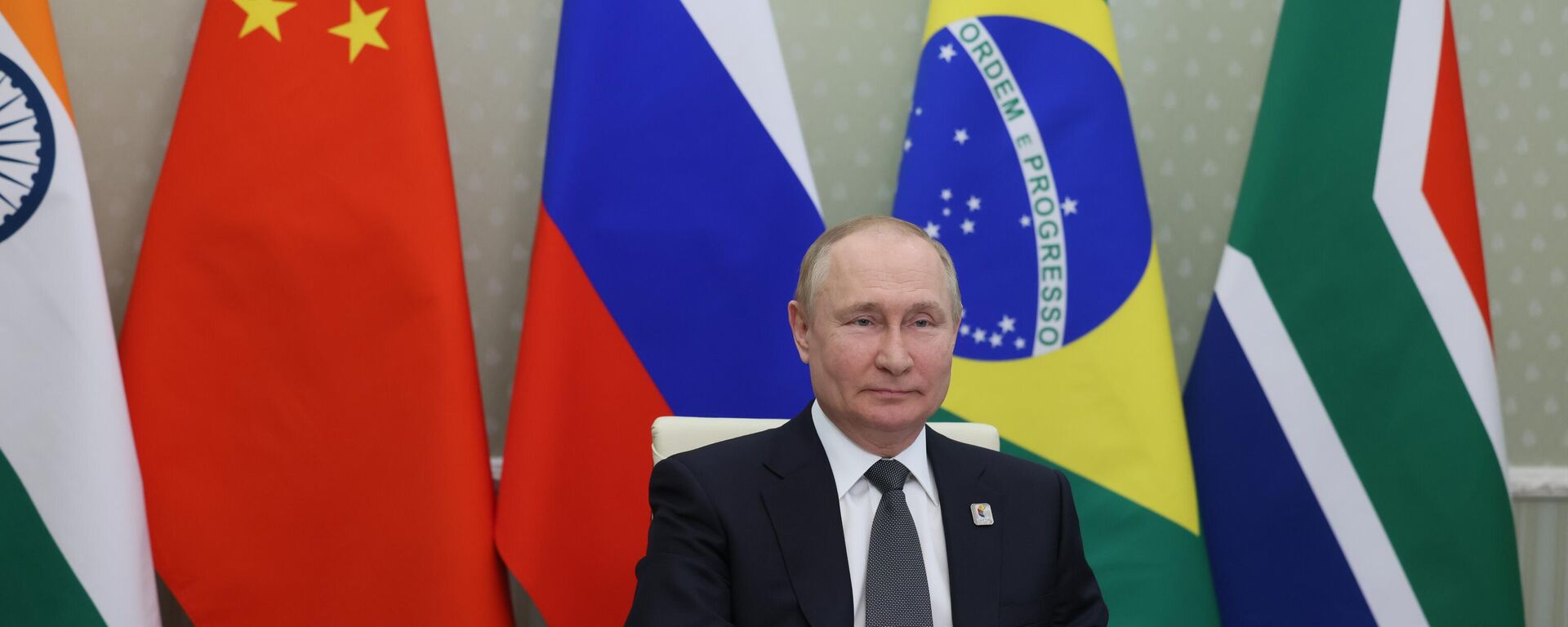 Tổng thống Nga Vladimir Putin tham gia hội nghị thượng đỉnh BRICS - Sputnik Việt Nam, 1920, 24.06.2022