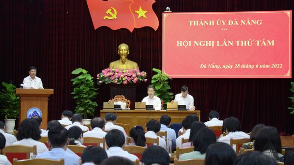 Khai mạc Hội nghị lần thứ 8 Ban chấp hành Đảng bộ thành phố Đà Nẵng - Sputnik Việt Nam