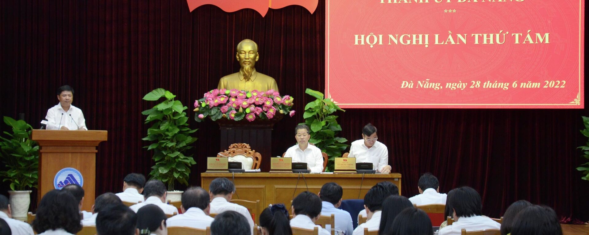Khai mạc Hội nghị lần thứ 8 Ban chấp hành Đảng bộ thành phố Đà Nẵng - Sputnik Việt Nam, 1920, 28.06.2022