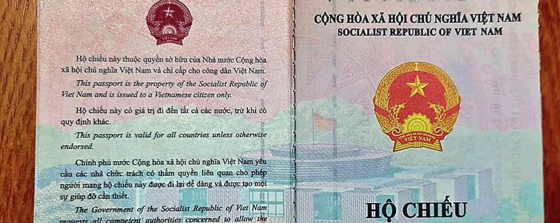 Mẫu hộ chiếu mới. - Sputnik Việt Nam, 1920, 10.08.2022