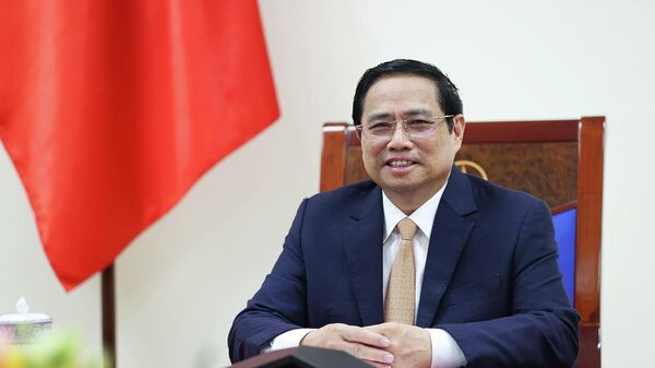 Thủ tướng Phạm Minh Chính điện đàm với Thủ tướng Hàn Quốc Han Duck-soo - Sputnik Việt Nam