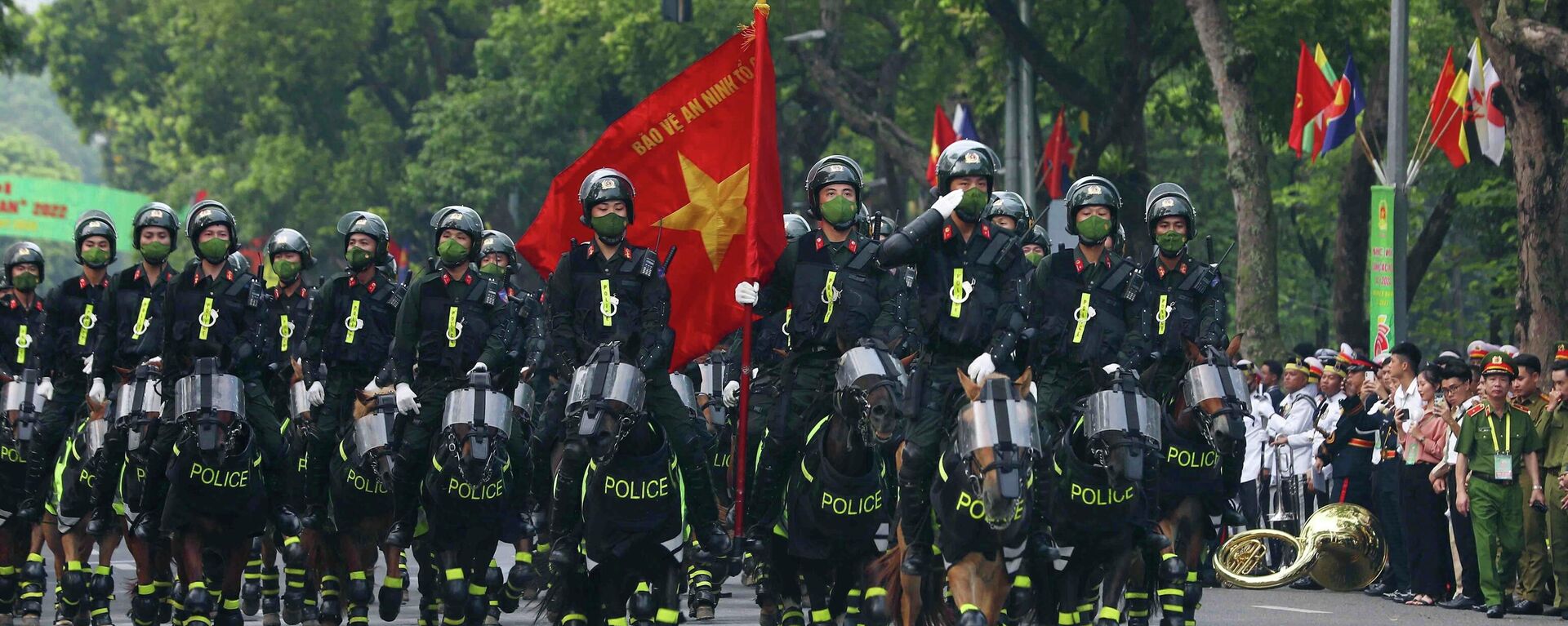 Khai mạc Nhạc hội Cảnh sát các nước ASEAN+ 2022 - Sputnik Việt Nam, 1920, 09.07.2022