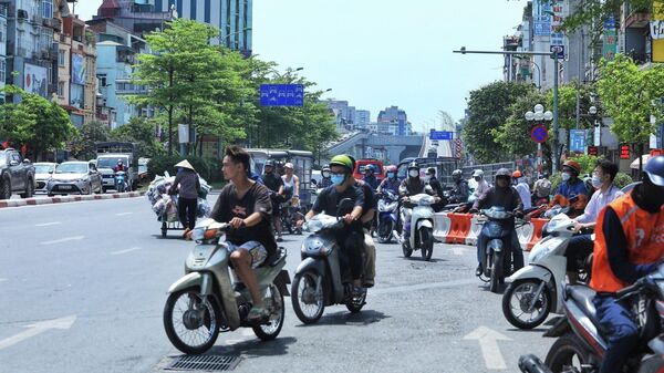 Thành phố Hà Nội thí điểm phân luồng lại một số nút giao hay ùn tắc  - Sputnik Việt Nam