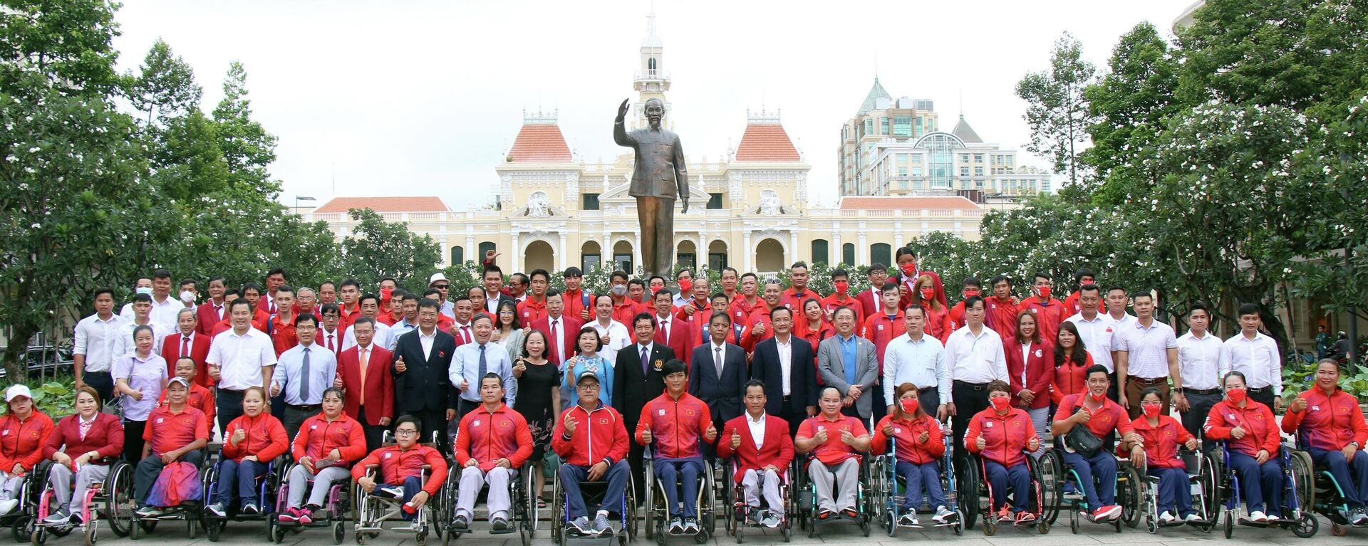 Đoàn thể thao người khuyết tật Việt Nam xuất quân tham dự ASEAN Para Games 11 - Sputnik Việt Nam, 1920, 20.07.2022