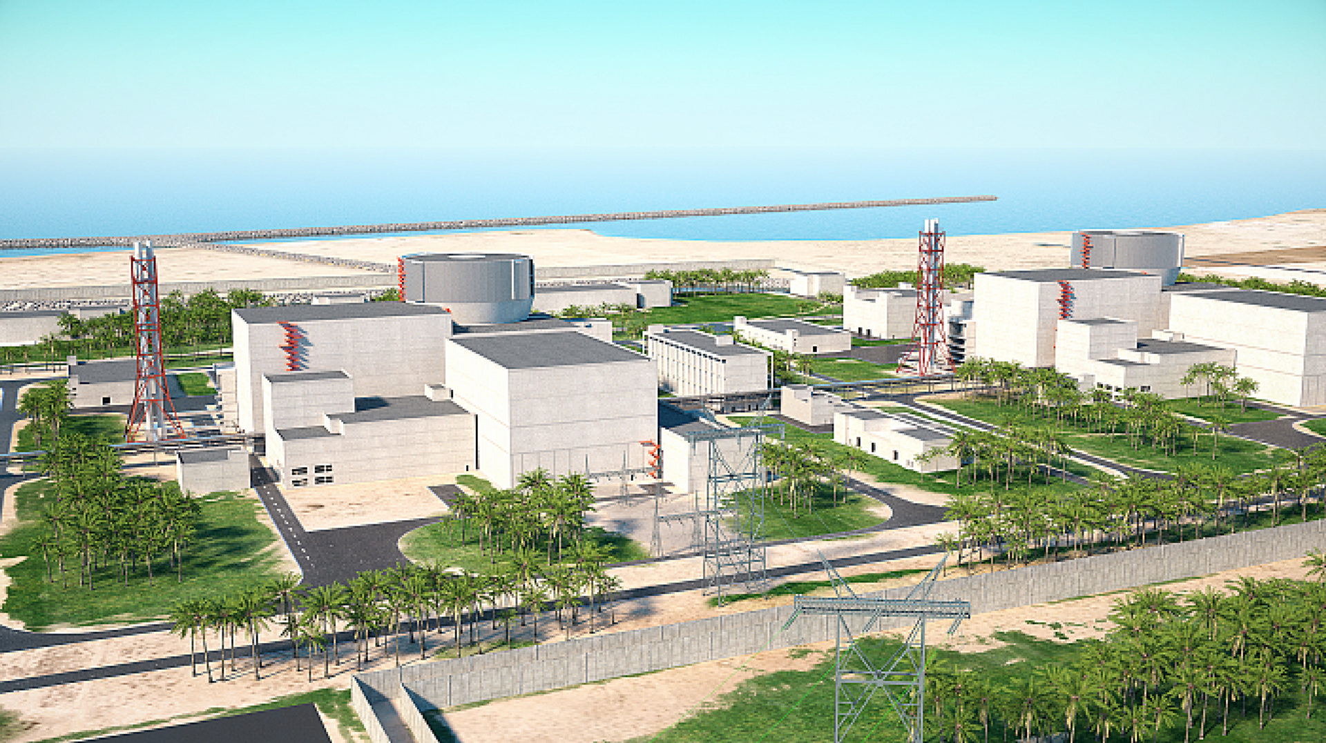 Dự án nhà máy điện hạt nhân đầu tiên của Ai Cập El-Dabaa - Sputnik Việt Nam, 1920, 20.07.2022