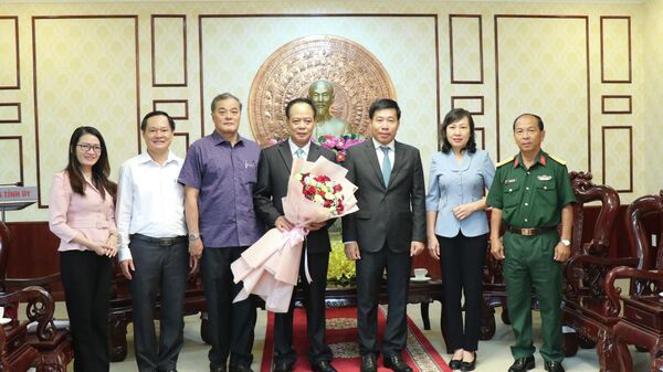 Bổ nhiệm Chính ủy Bộ Chỉ huy Quân tỉnh sự làm Trưởng Ban Tuyên giáo Tỉnh ủy Bình Phước - Sputnik Việt Nam