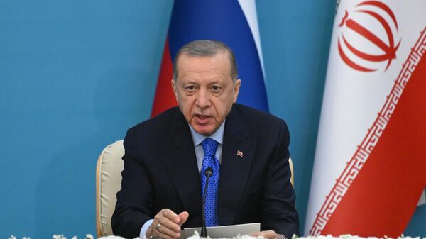 Chuyến thăm và làm việc của Tổng thống Thổ Nhĩ Kỳ Recep Tayyip Erdogan tới Iran - Sputnik Việt Nam