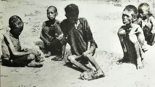 Nạn đói ở Việt Nam vào năm 1945 - Sputnik Việt Nam