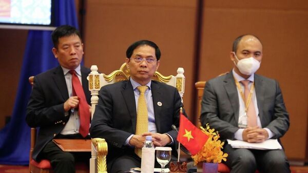 Hội nghị Bộ trưởng Ngoại giao ASEAN lần thứ 55 bắt đầu ngày làm việc đầu tiên - Sputnik Việt Nam