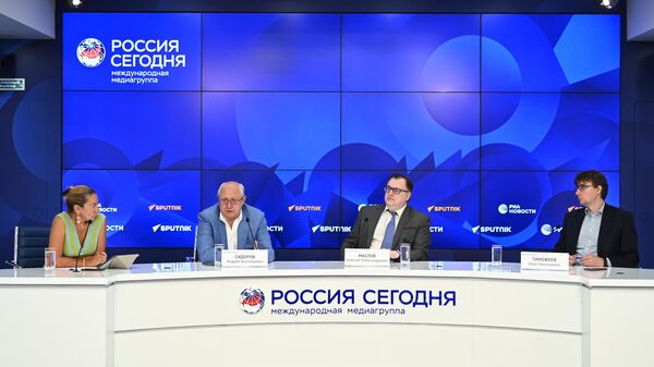 Hội thảo bàn tròn về quan hệ Trung-Mỹ, tổ chức tại trụ sở tập đoàn truyền thông «Rossiya Segodnya» - Sputnik Việt Nam