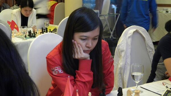 Nguyễn Thị Mai Hưng, vòng 3 Giải cờ vua quốc tế HDBank 2017. - Sputnik Việt Nam