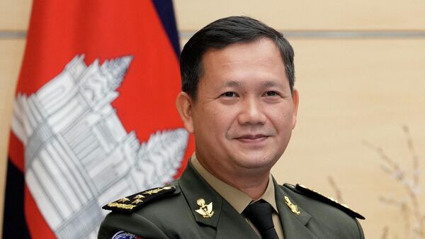 Nhân vật chính trị và quân sự Hun Manet tại dinh thự chính thức của Thủ tướng ở Tokyo - Sputnik Việt Nam