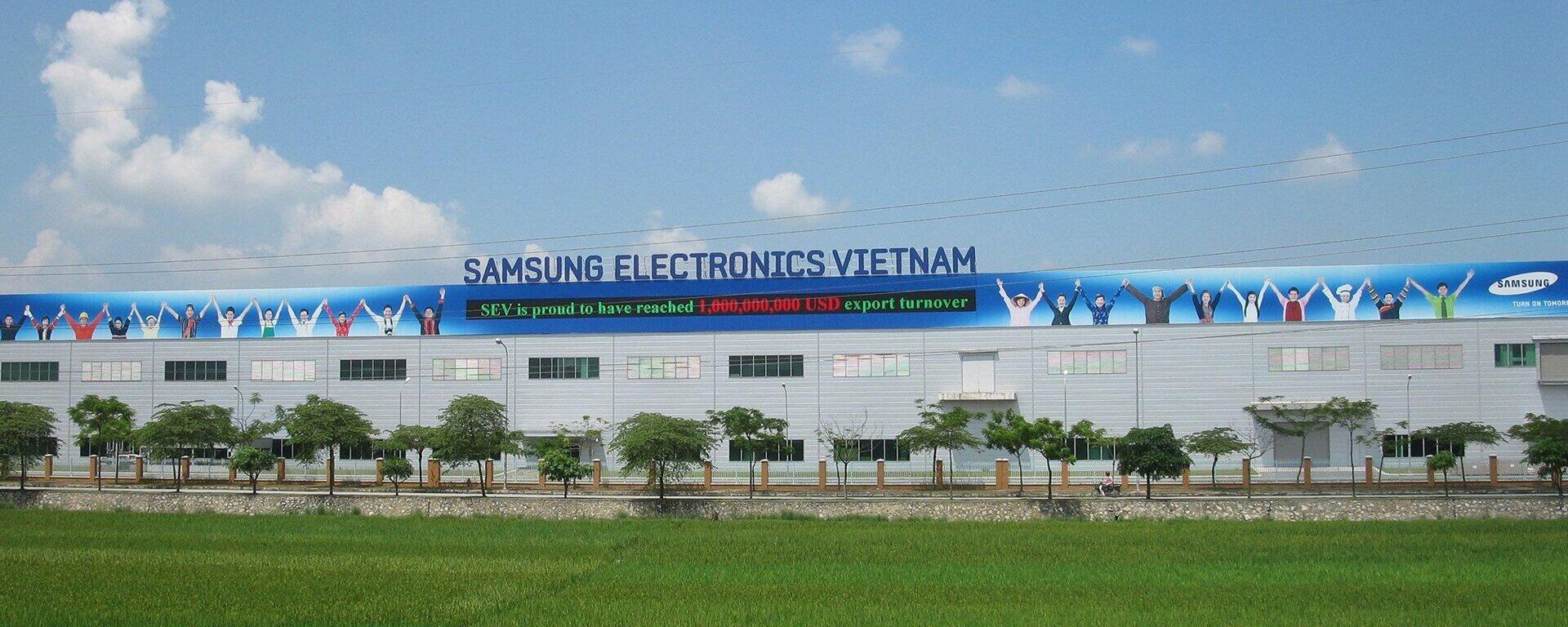 Nhà máy Samsung Electronics Việt Nam (SEV) - Sputnik Việt Nam, 1920, 23.06.2023