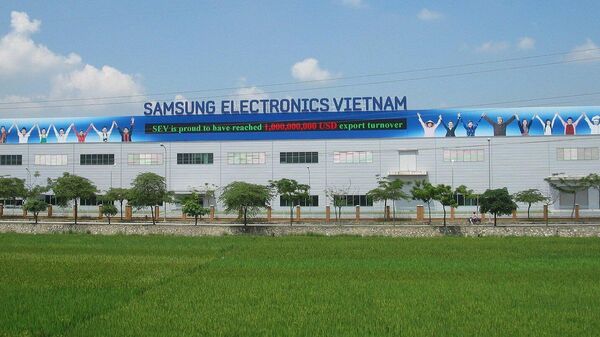 Nhà máy Samsung Electronics Việt Nam (SEV) - Sputnik Việt Nam