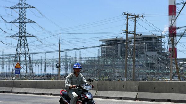 Nhà máy nhiệt điện Vĩnh Tân, tỉnh Bình Thuận, miền Nam Việt Nam  - Sputnik Việt Nam