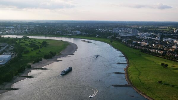 Sông Rhine ở Düsseldorf - Sputnik Việt Nam