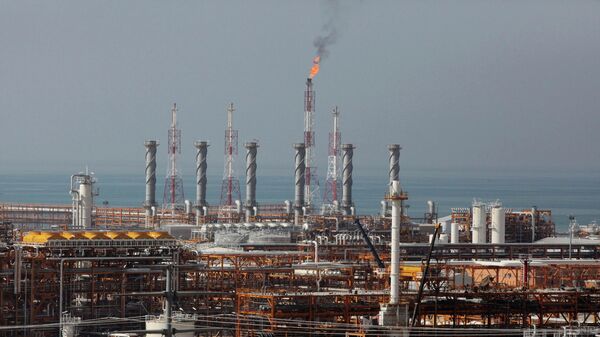 Nhà máy xử lý khí tại mỏ khí South Pars, Iran - Sputnik Việt Nam