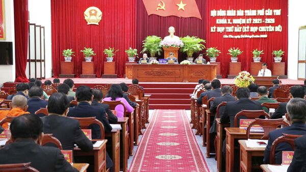 Cần Thơ: Kỳ họp thứ 7, Hội đồng nhân dân thành phố khóa X, nhiệm kỳ 2021-2026 - Sputnik Việt Nam