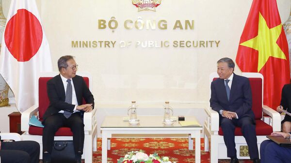 Bộ trưởng Công an Tô Lâm tiếp Đại sứ Nhật Bản - Sputnik Việt Nam