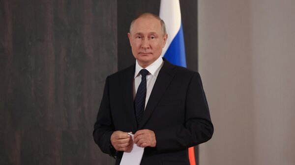 Tổng thống Nga Vladimir Putin tổ chức các cuộc gặp bên lề hội nghị thượng đỉnh SCO - Sputnik Việt Nam