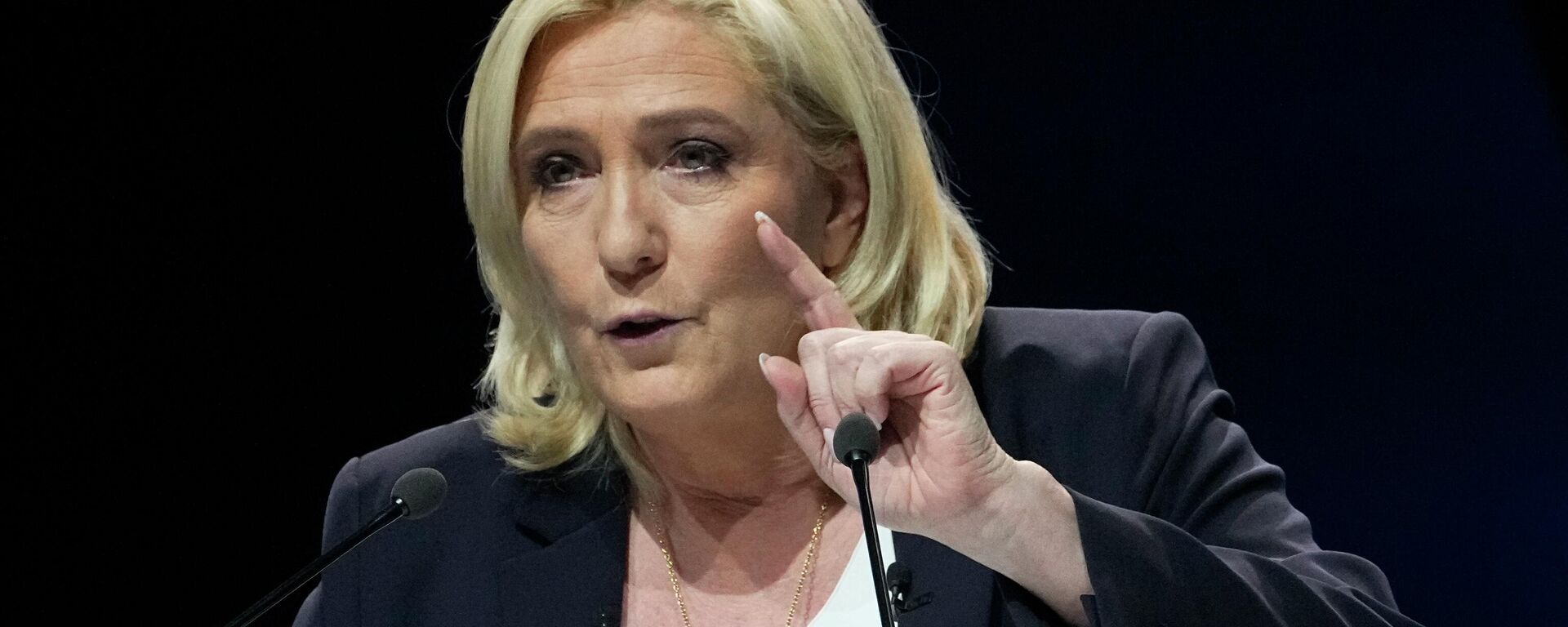 Marine Le Pen, lãnh đạo đảng Rally National cực hữu của Pháp - Sputnik Việt Nam, 1920, 13.04.2023