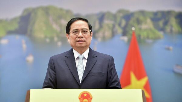 Thủ tướng Việt Nam Phạm Minh Trinh đã gửi thông điệp quan trọng tới Phiên họp hẹp cấp cao về biến đổi khí hậu đang được tổ chức tại Trụ sở Liên hợp quốc ở New York - Sputnik Việt Nam