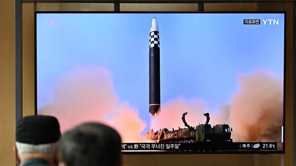 Tin tức về vụ phóng tên lửa của CHDCND Triều Tiên tại ga xe lửa ở Seoul - Sputnik Việt Nam