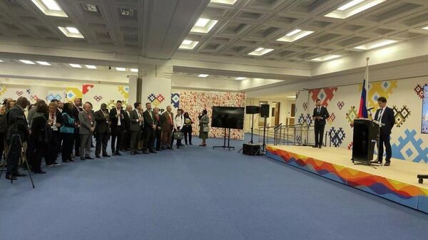 Phái đoàn Nga trong Hội nghị đặc mệnh toàn quyền của Liên minh Viễn thông Quốc tế (ITU) tại Bucharest - Sputnik Việt Nam