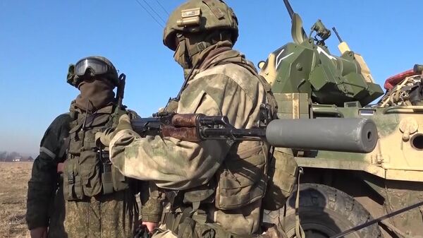 Quân đội Nga trong khu vực hoạt động quân sự đặc biệt ở Ukraina - Sputnik Việt Nam