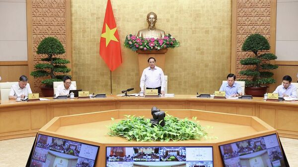 Thủ tướng Phạm Minh Chính chủ trì Phiên họp Chính phủ thường kỳ tháng 9 năm 2022 - Sputnik Việt Nam