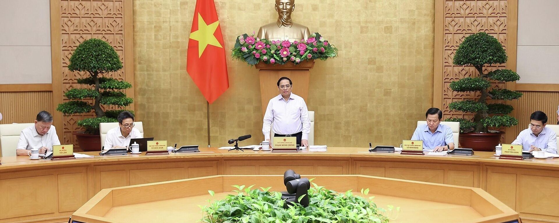 Thủ tướng Phạm Minh Chính chủ trì Phiên họp Chính phủ thường kỳ tháng 9 năm 2022 - Sputnik Việt Nam, 1920, 01.10.2022