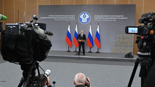 Chuyến thăm của Tổng thống Liên bang Nga V.Putin tới Kazakhstan - Sputnik Việt Nam