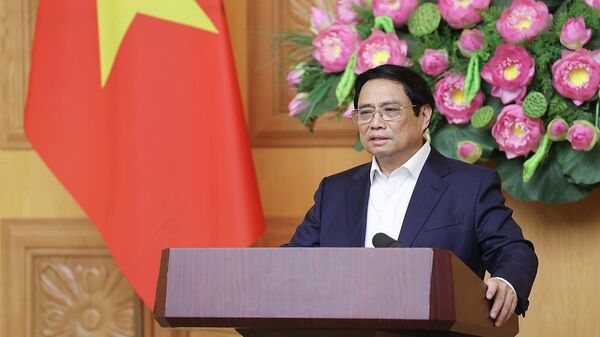 Thủ tướng Phạm Minh Chính gặp lãnh đạo các ngân hàng thương mại - Sputnik Việt Nam