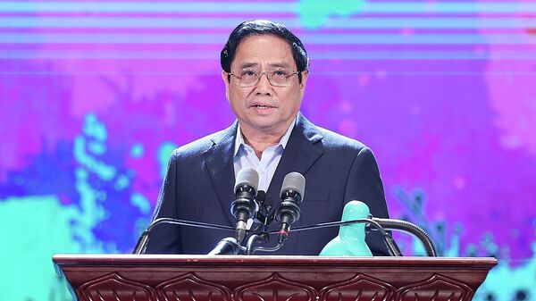 Thủ tướng Phạm Minh Chính dự Chương trình Cả nước chung tay vì người nghèo năm 2022 - Sputnik Việt Nam