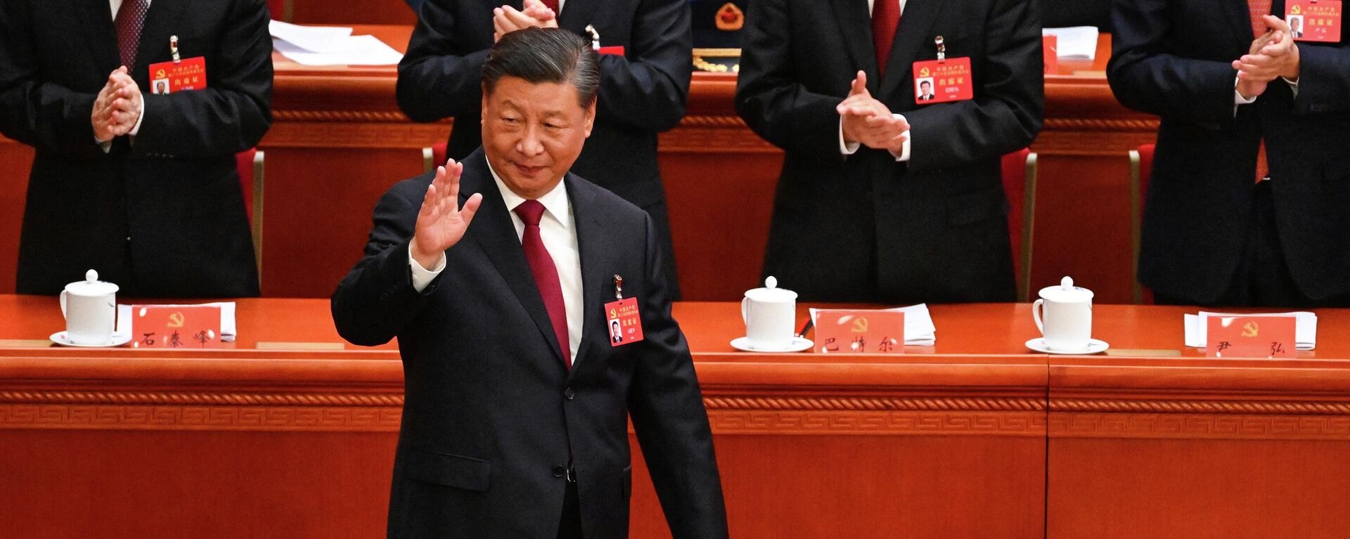 Chủ tịch Trung Quốc Tập Cận Bình khai mạc Đại hội Đảng Cộng sản Trung Quốc lần thứ 20 ở Bắc Kinh - Sputnik Việt Nam, 1920, 18.10.2022