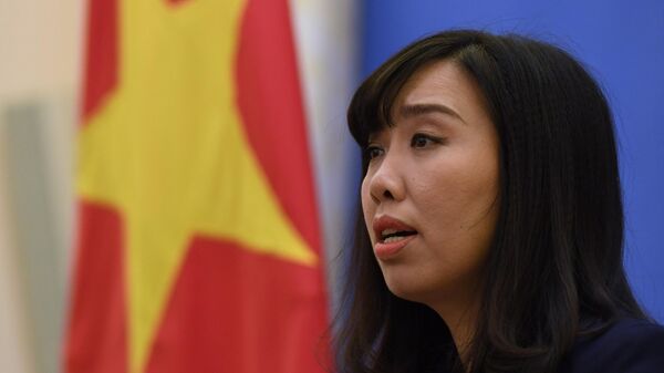 Đại diện chính thức Bộ Ngoại giao Việt Nam Lê Thị Thu Hằng - Sputnik Việt Nam