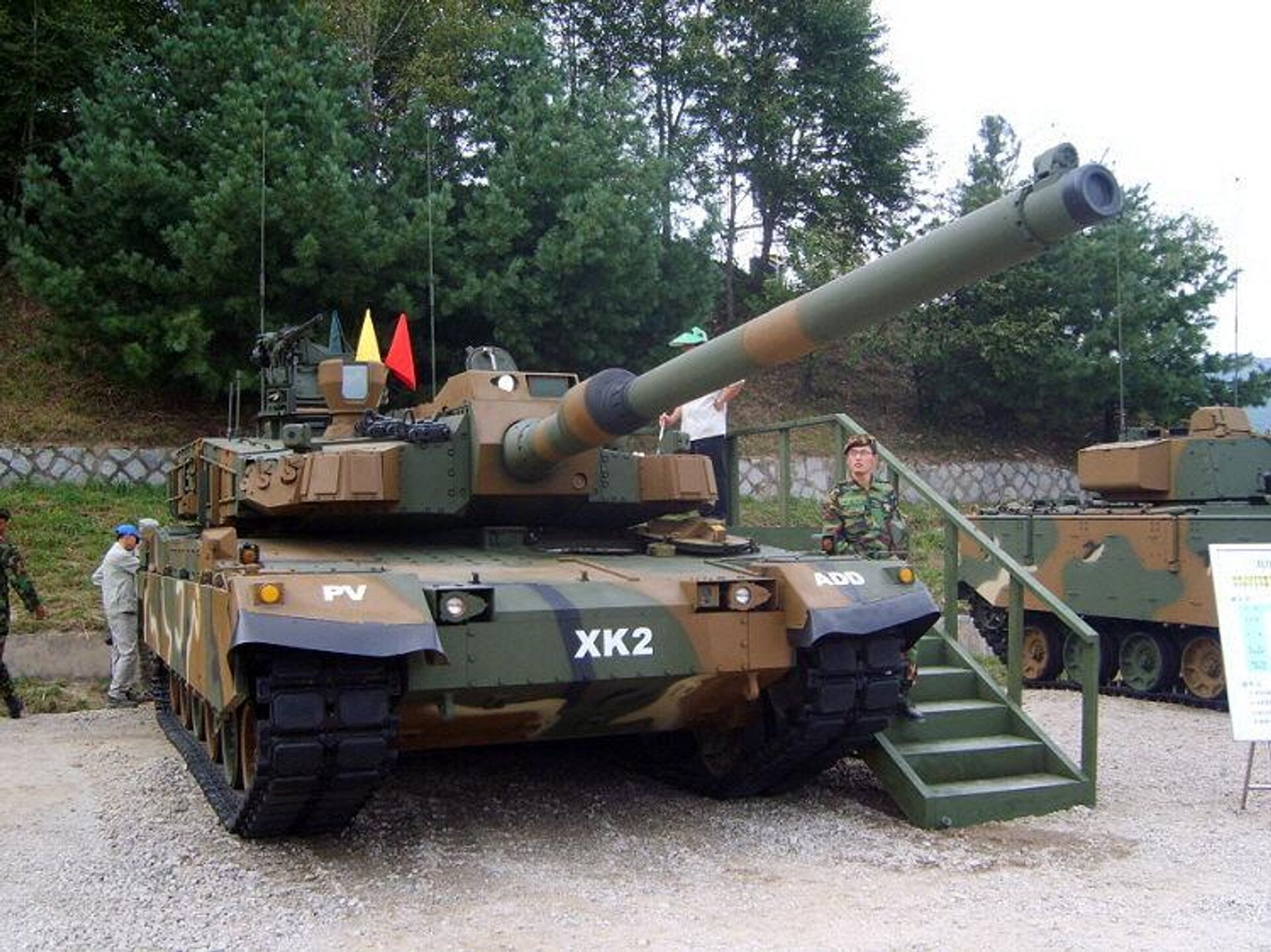 Xe tăng chiến đấu K2 Black Panther của Hàn Quốc - Sputnik Việt Nam, 1920, 12.01.2023