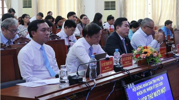 Hội đồng nhân dân tỉnh Phú Yên thông qua nhiều nghị quyết quan trọng - Sputnik Việt Nam