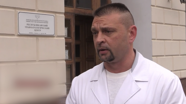 Một bác sĩ ở Donetsk khẳng định rằng mục tiêu của những vụ pháo kích ở thành phố là người dân - Sputnik Việt Nam