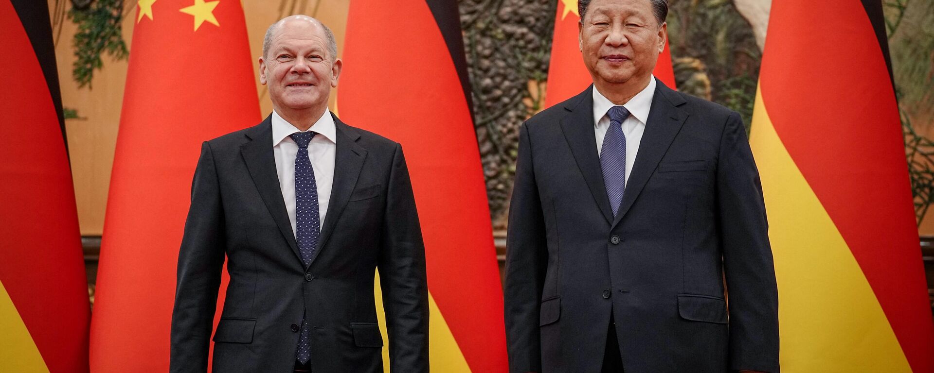 Chủ tịch Trung Quốc Tập Cận Bình và Thủ tướng Đức Olaf Scholz tại Bắc Kinh - Sputnik Việt Nam, 1920, 05.11.2022