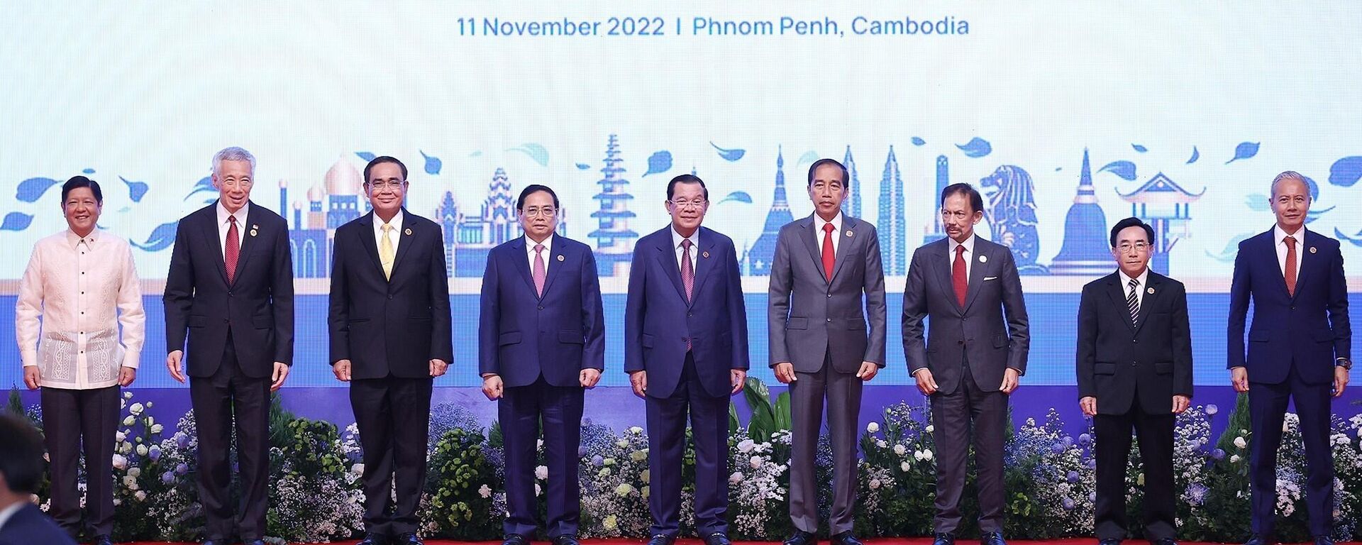 Chính thức khai mạc Hội nghị Cấp cao ASEAN lần thứ 40, 41 - Sputnik Việt Nam, 1920, 11.11.2022