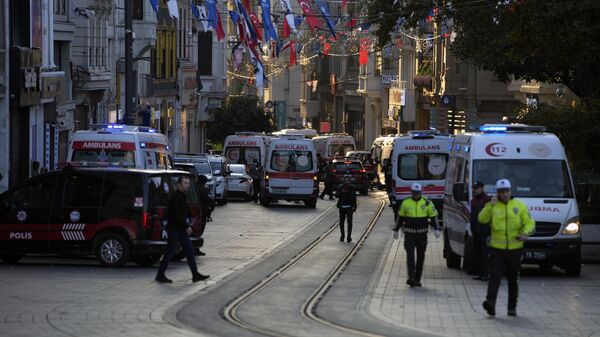 Vụ nổ ở trung tâm Istanbul trên đường Istiklal - Sputnik Việt Nam