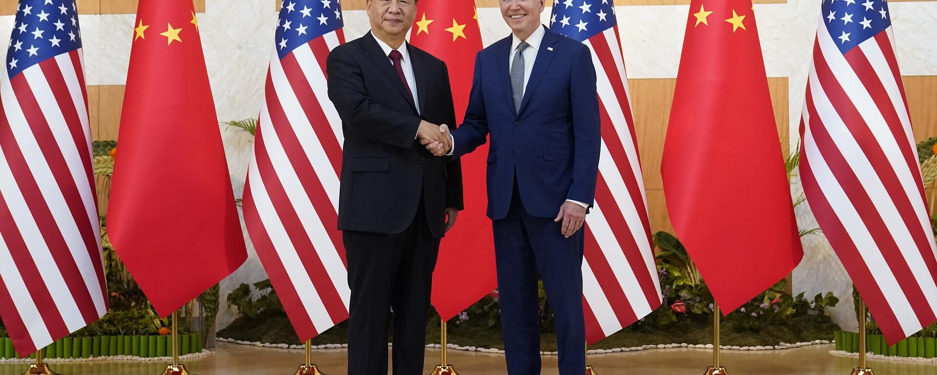 Cuộc gặp tại hội nghị thượng đỉnh G20 của Tổng thống Hoa Kỳ Joe Biden và Chủ tịch Trung Quốc Tập Cận Bình - Sputnik Việt Nam, 1920, 23.06.2023
