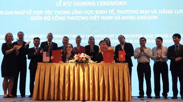 Diễn dàn Thương mại Việt Nam – Hoa Kỳ 2022 - Sputnik Việt Nam
