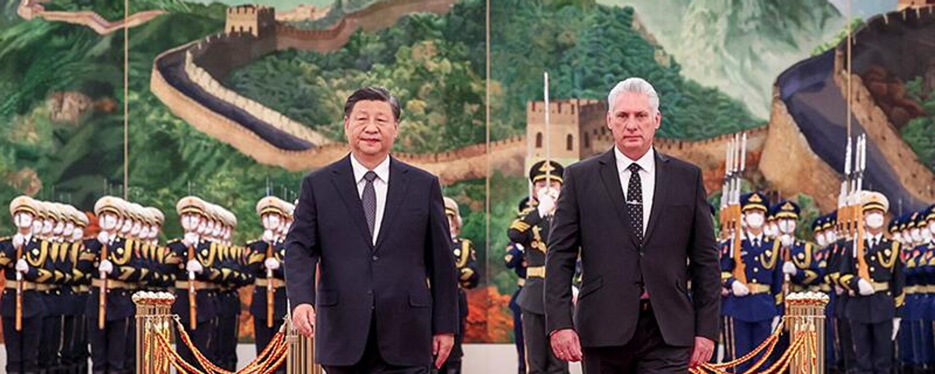 Cuộc gặp giữa Chủ tịch Trung Quốc Tập Cận Bình và Chủ tịch Cuba Miguel Diaz-Canel tại Bắc Kinh, Trung Quốc - Sputnik Việt Nam, 1920, 26.11.2022