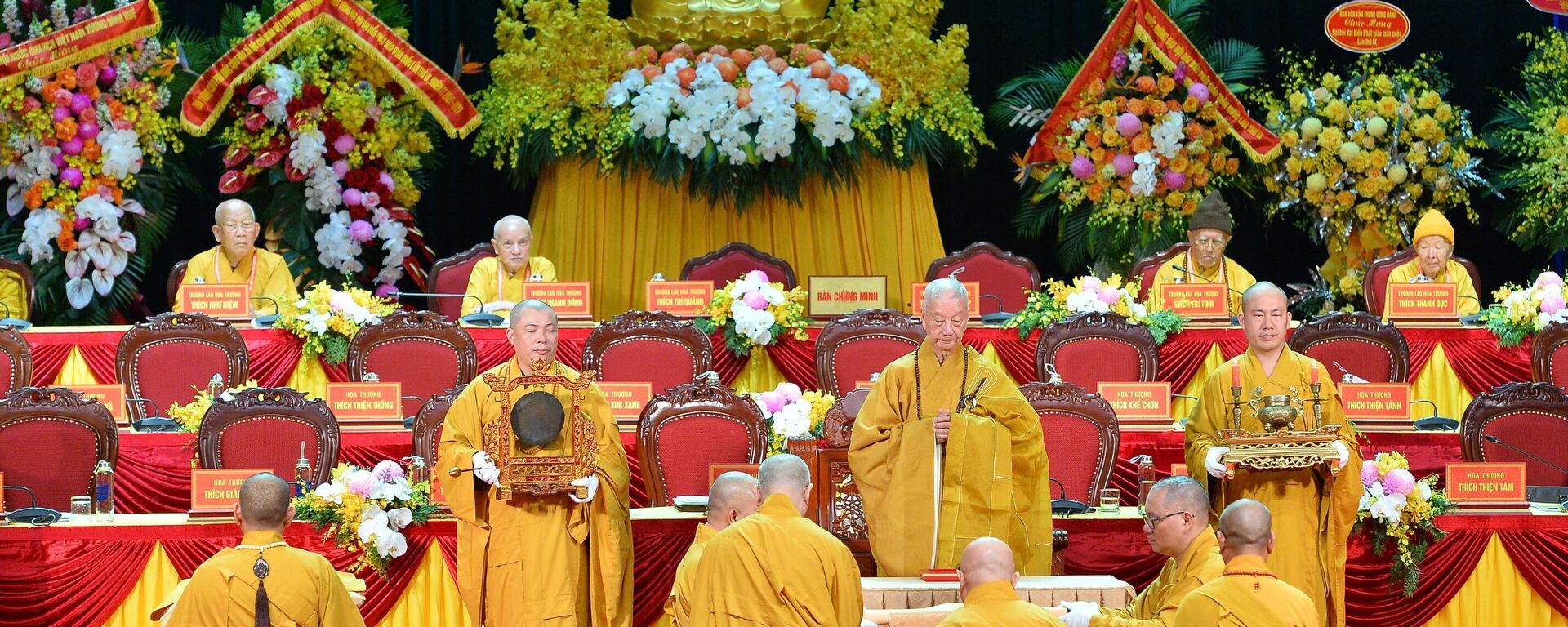 Bế mạc Đại hội đại biểu Phật giáo toàn quốc lần thứ IX, nhiệm kỳ 2022 – 2027 - Sputnik Việt Nam, 1920, 29.11.2022