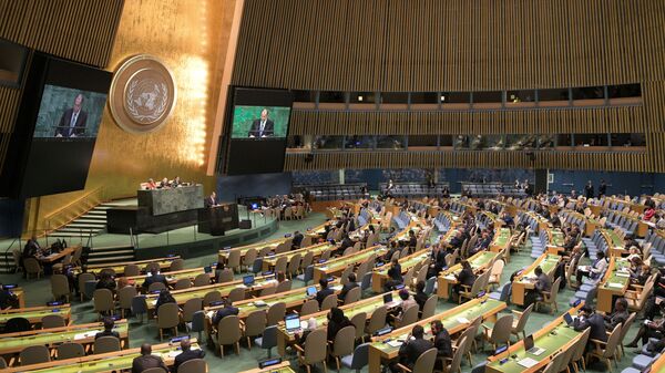 Выступление министра иностранных дел РФ Сергея Лаврова на Генеральной Ассамблее ООН  - Sputnik Việt Nam