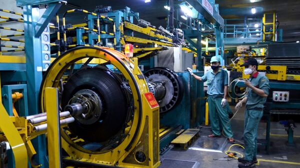 Tính chung 11 tháng năm 2022, chỉ số sản xuất công nghiệp (IIP) của Đà Nẵng trong lĩnh vực công nghiệp chế biến, chế tạo tăng 7,4% so với cùng kỳ năm 2021. - Sputnik Việt Nam