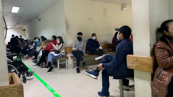 Một khoa khám bệnh tại Bệnh viện Việt Đức  - Sputnik Việt Nam